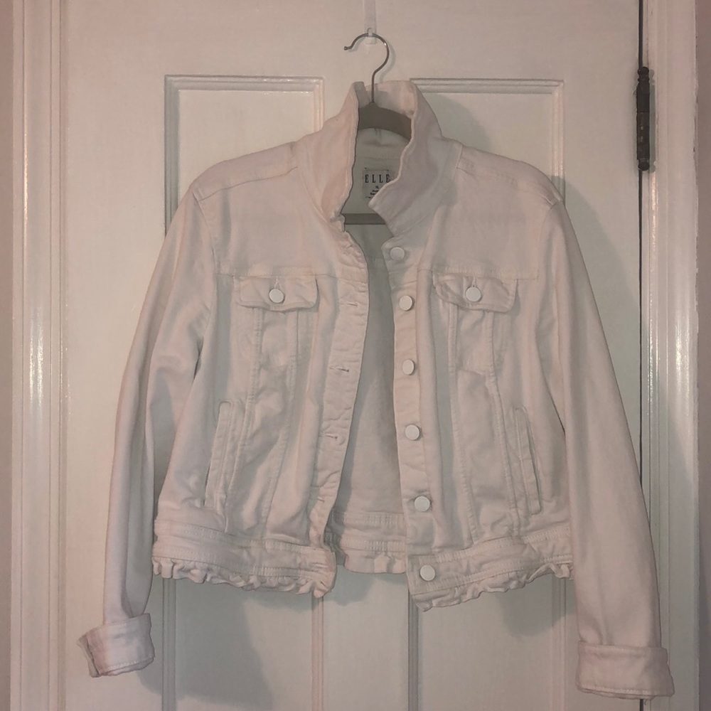 White Denim Jacket